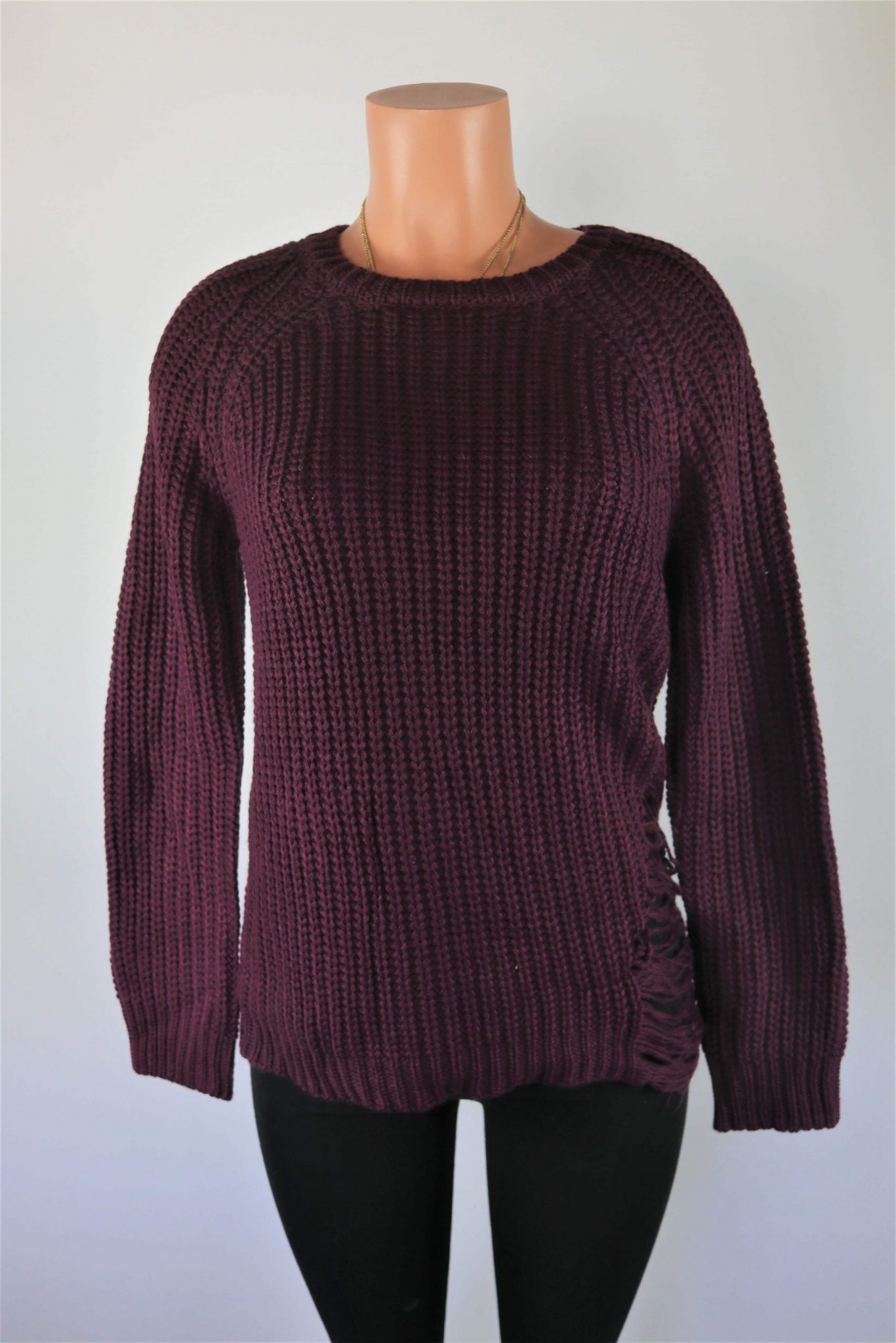 Plum Sweater - Final Sale - NeedMyStyle