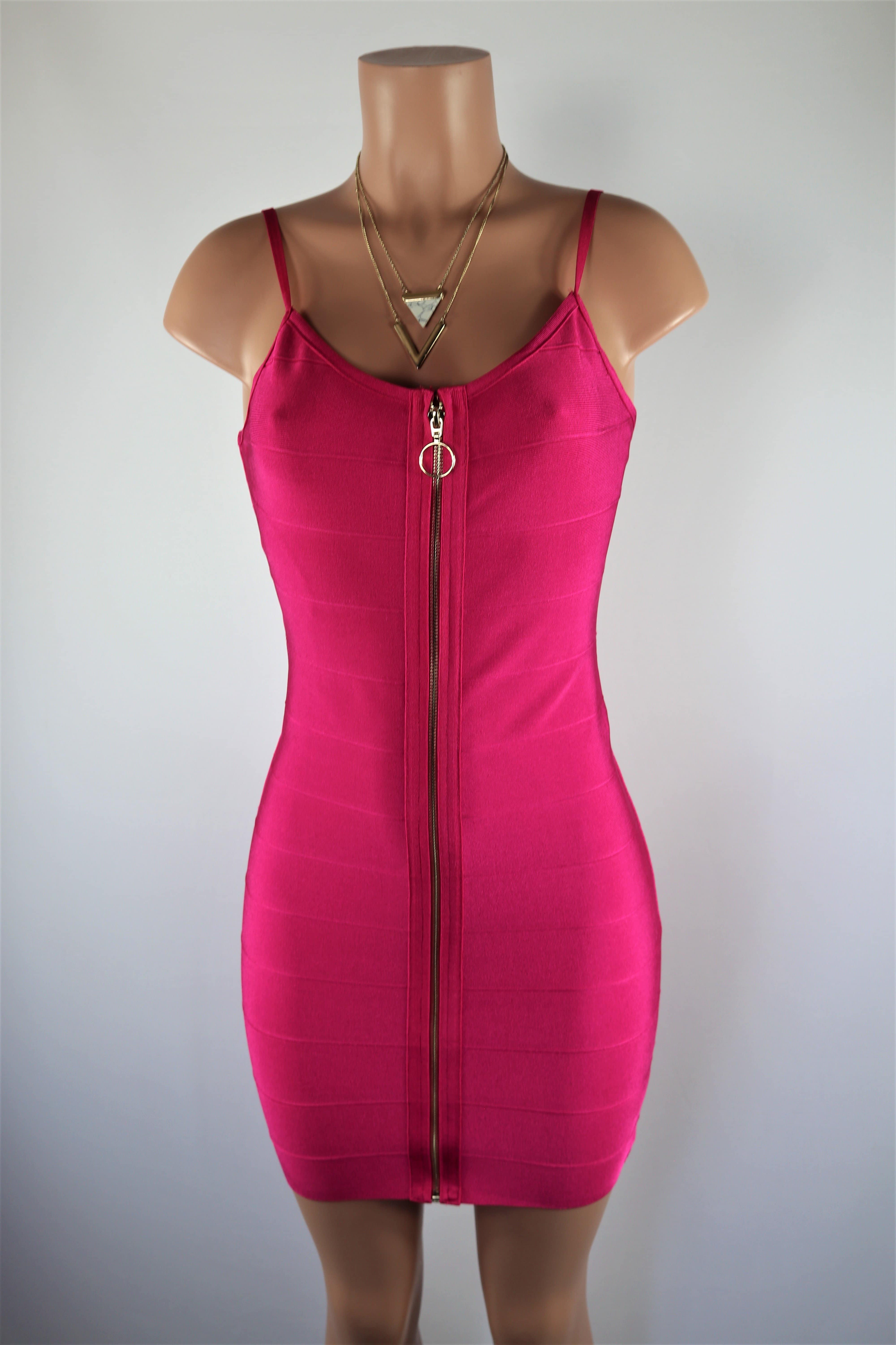 zipper gown