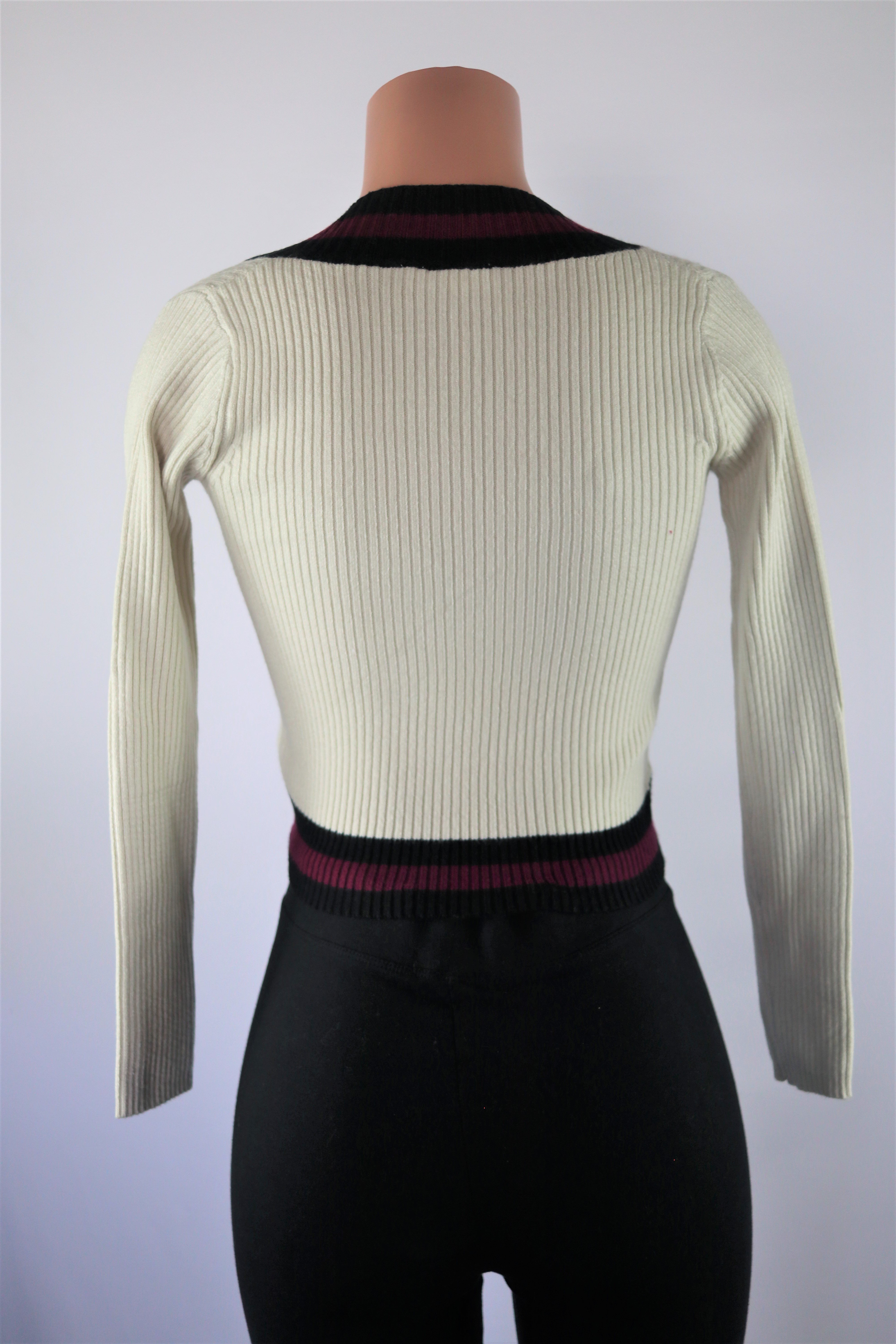 varsity crop top
