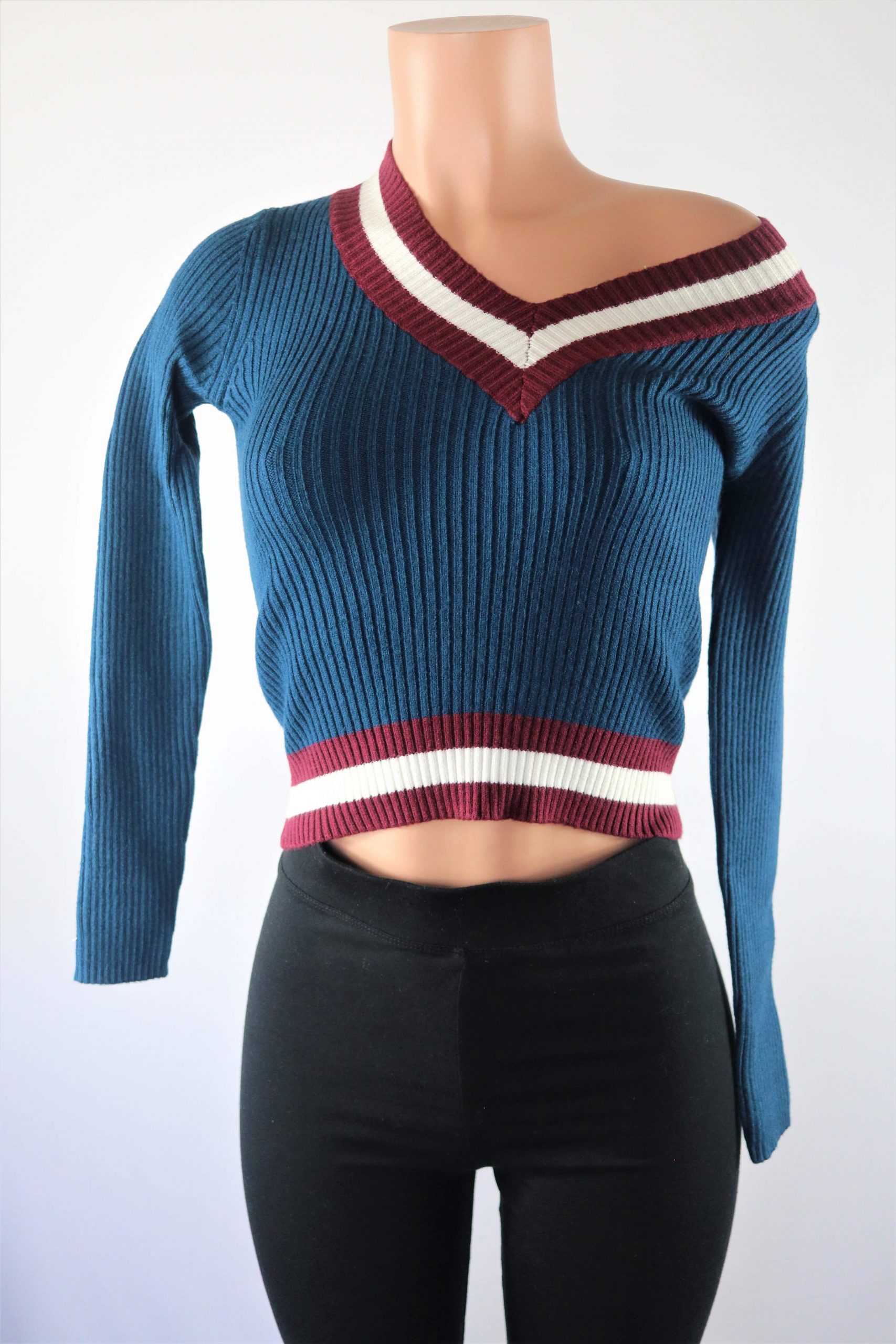 varsity crop top