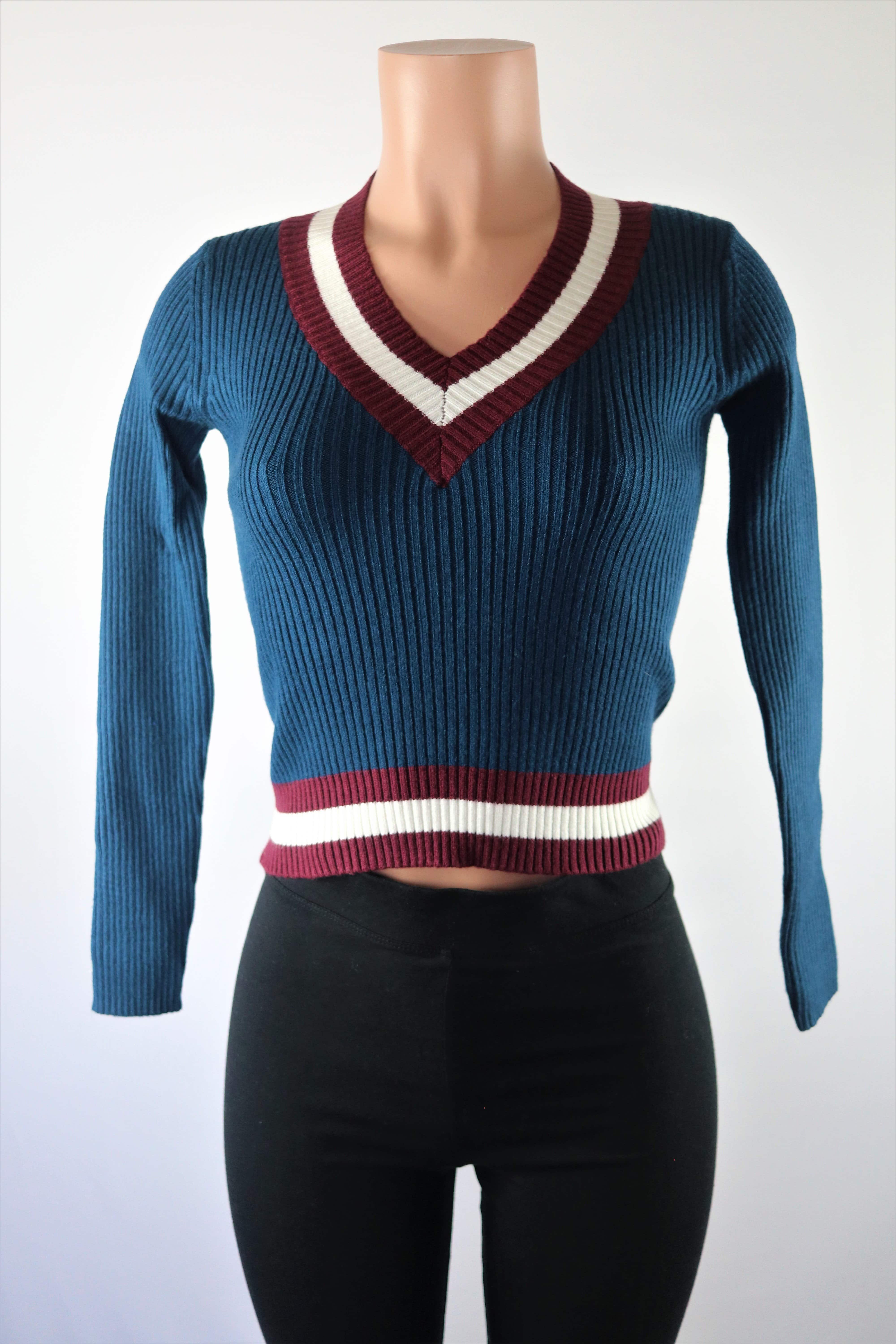 varsity crop top