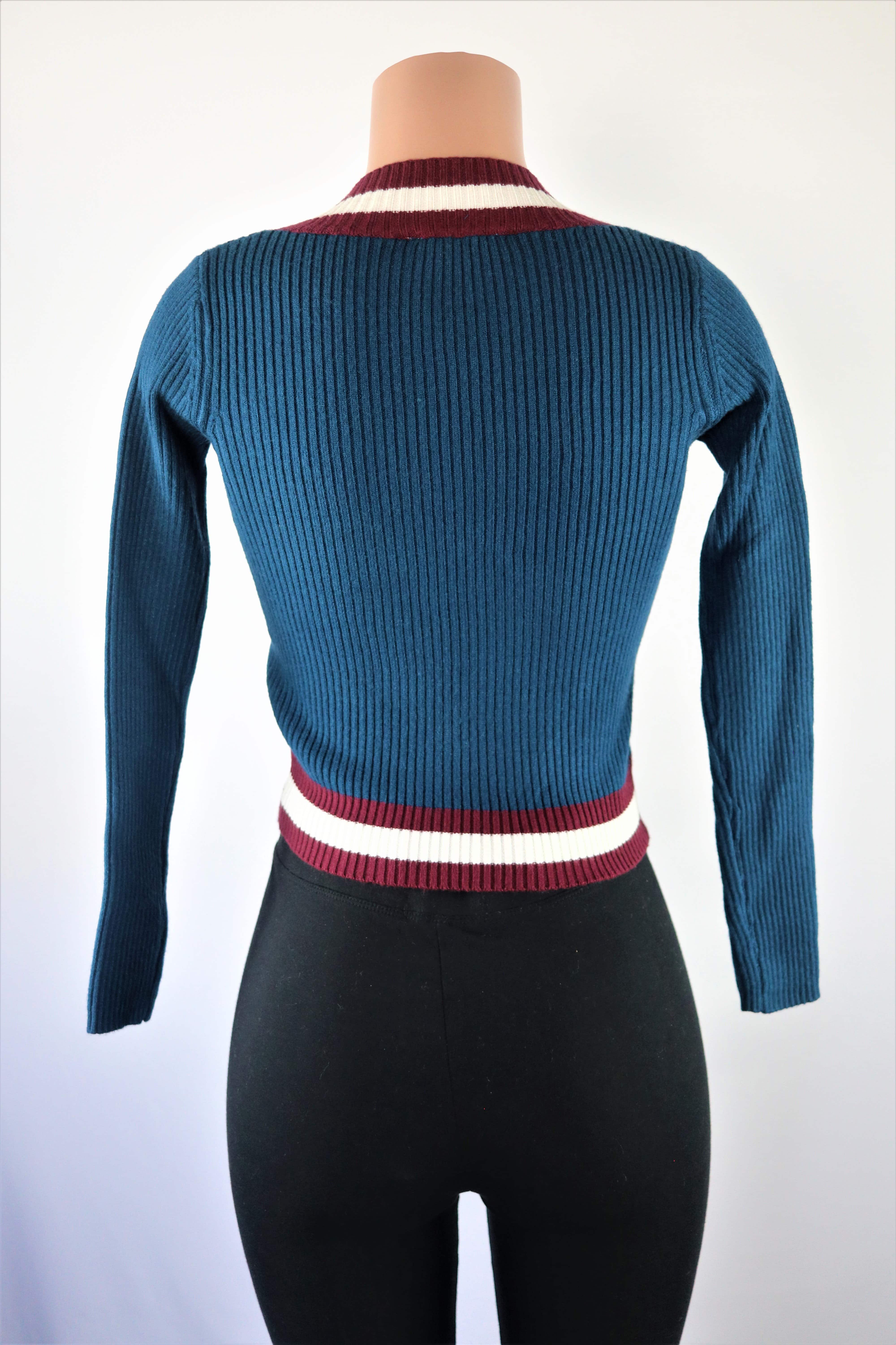 varsity crop top