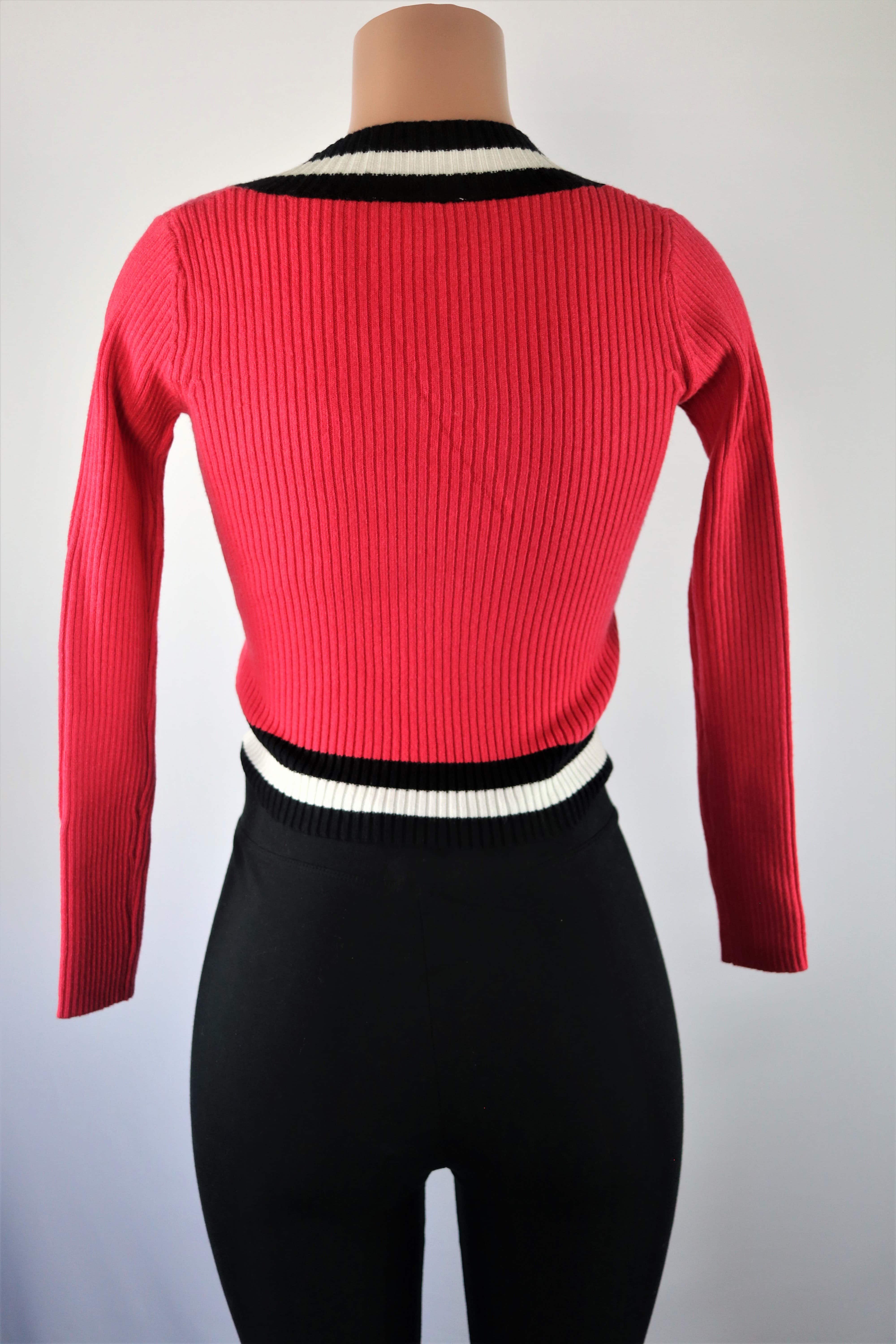 varsity crop top