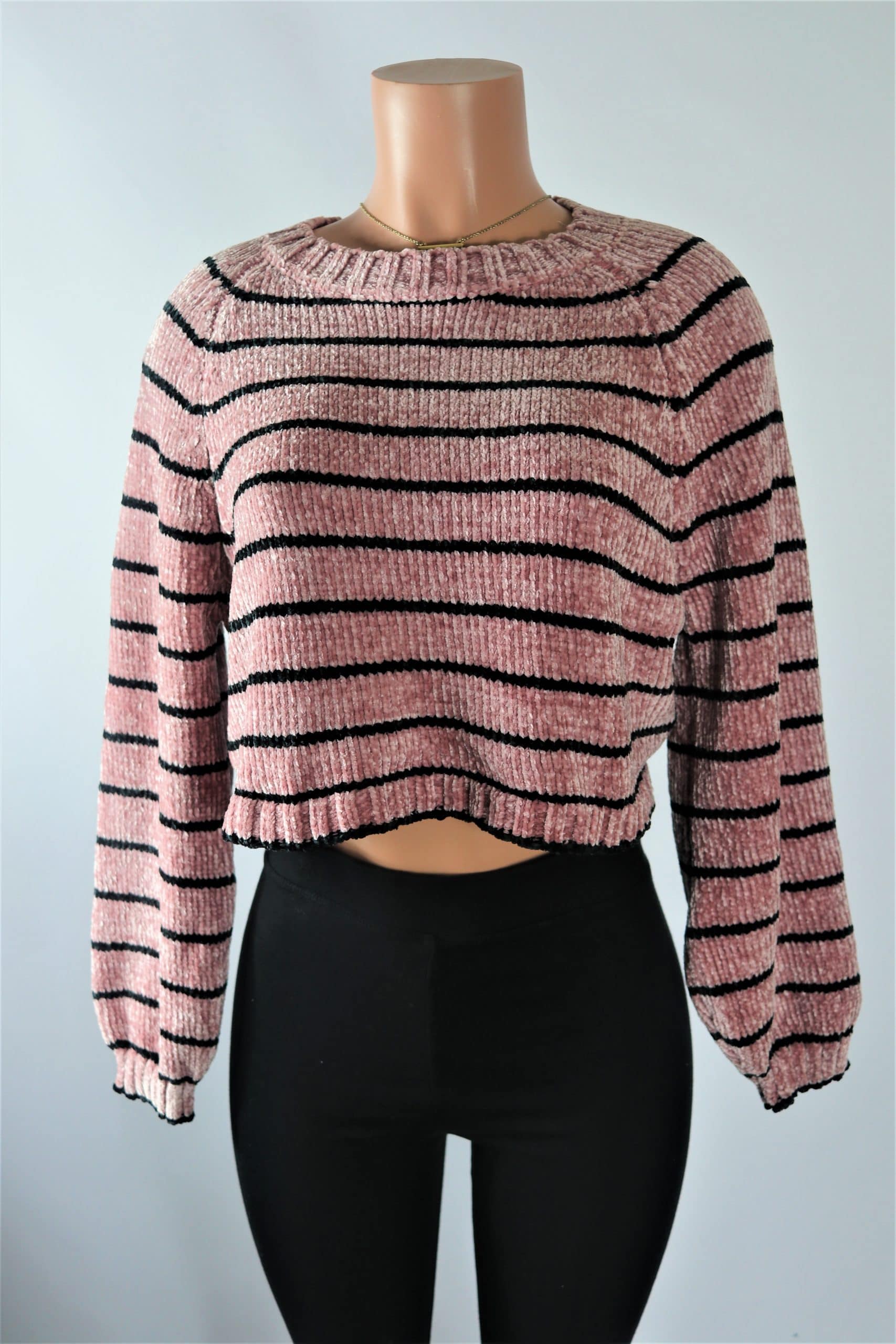 ivory crop sweater