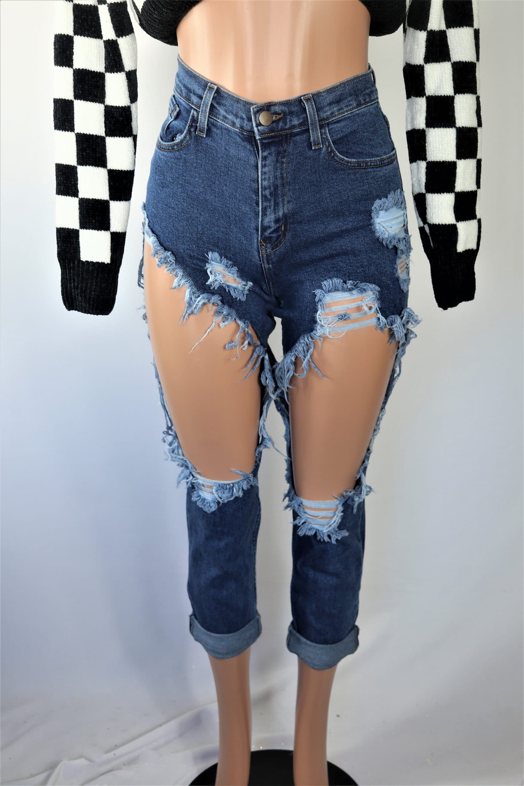 Joseph Boyfriend Jeans High Waisted Medium Was