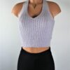 Knit Halter Top