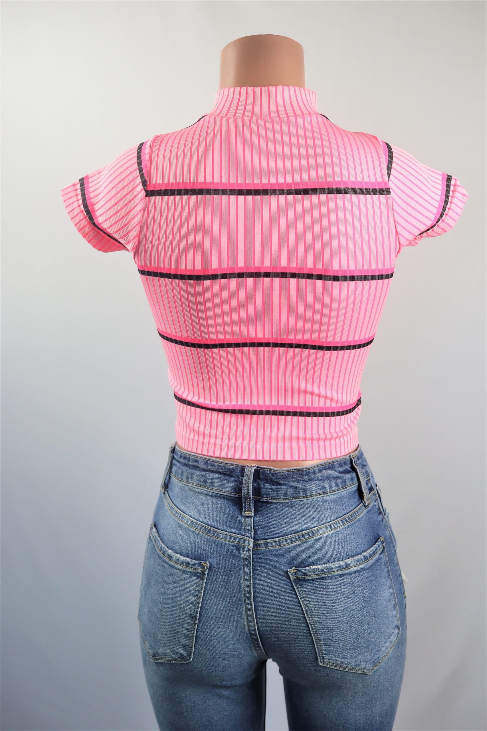 Time Circle Meringue Cropped Top main image 1