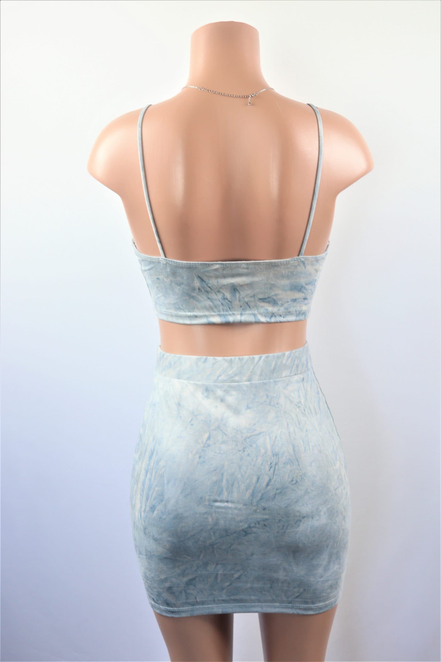 believe me tie dye skirt set