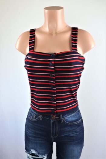 Boxy Stripe Top