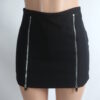 Double Zip Up Skort