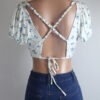 Sweetheart Strappy Crop Top